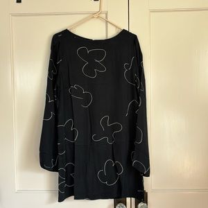 Madewell b & w mini dress